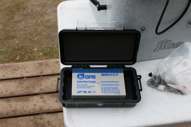 Water tight Battery Box