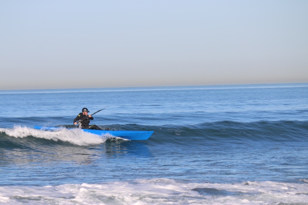 No test of an offshore boat would be complete with out a surf test. 